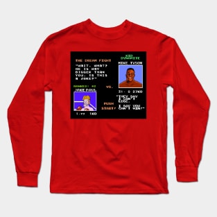 Tyson Vs Jake Paul Long Sleeve T-Shirt